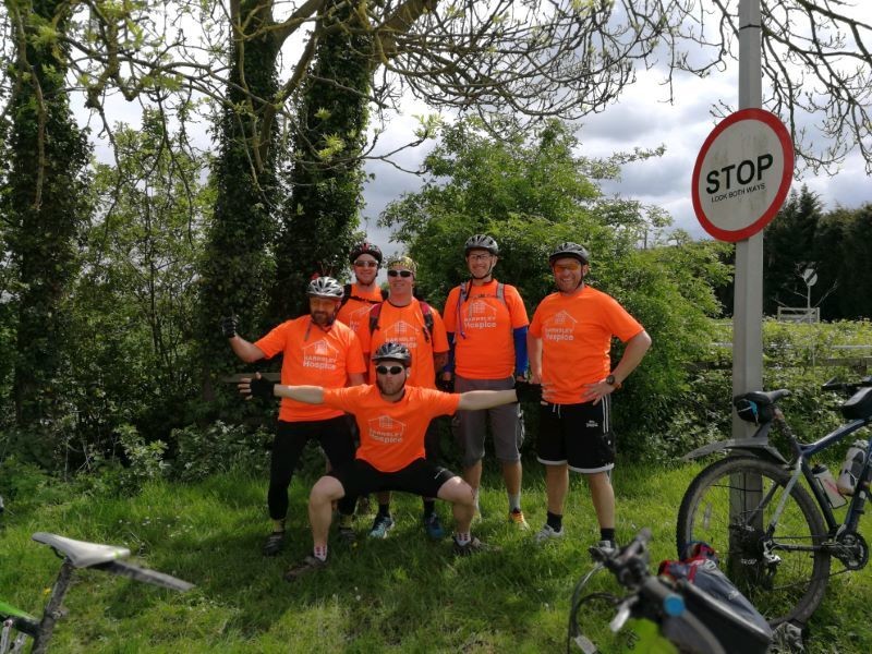 Other image for Cyclists raise cash for Barnsley Hospice